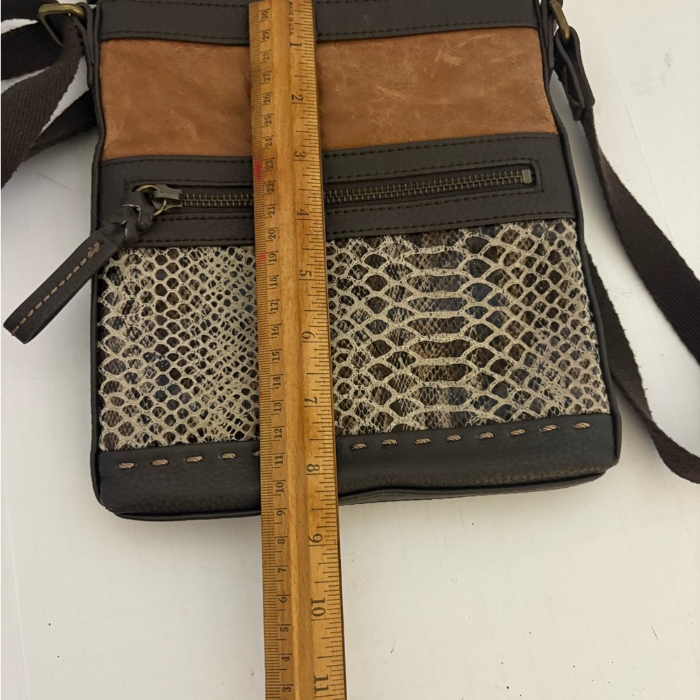 The Sak Pax Leather Purse Crossbody Satchel Bag - Picture 3 of 9